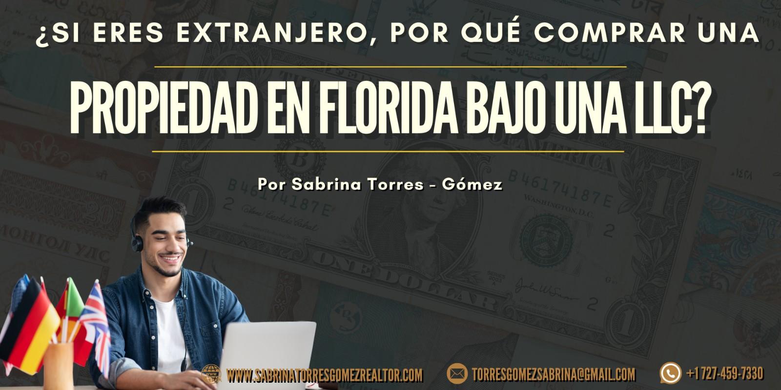 Si eres inversor extranjero, adquirir una propiedad en Florida a través de una LLC puede ofrecerte ventajas fiscales y legales clave. 