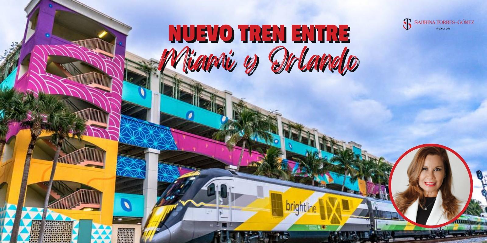 Nuevo tren entre Miami y Orlando